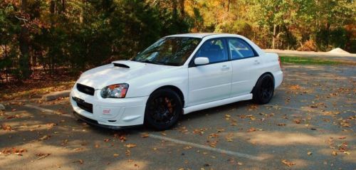 2004 aspen white subaru wrx sti *built motor*