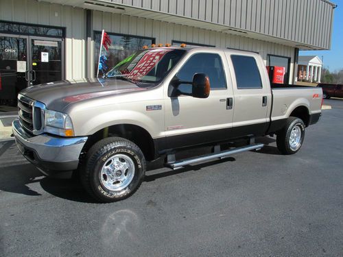 2004 ford f-250, lariat, fx4, powerstroke diesel, new car trade in, no reserve!