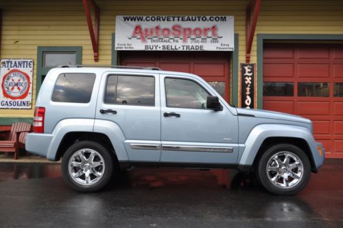 2012 winter chill jeep liberty latitude edition loaded!! only 14k miles like new