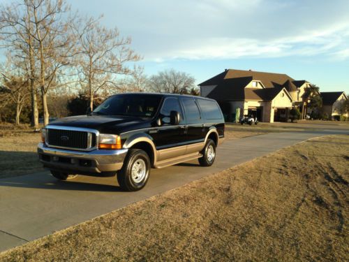 2001 ford excursion limited 7.3l turbo diesel 4x4 131k miles low reserve!!!!!!
