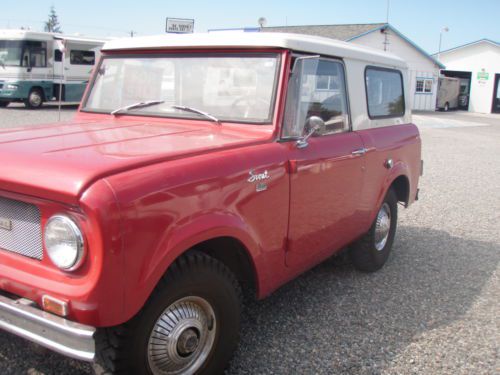 1967 international scout a true time capsule and is  rust free