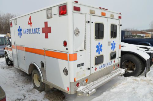 1994 Chevy 3500 6.5L Diesel Wheeled Coach Ambulance. Only 20K Original Miles, US $9,500.00, image 1