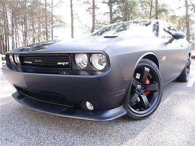 2012 dodge challenger srt9 392 blacked out custom paint job nav loaded low miles