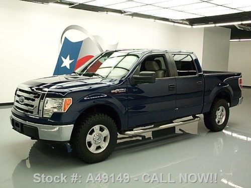 2010 ford f-150 supercrew 4x4 6-pass side steps 52k mi texas direct auto