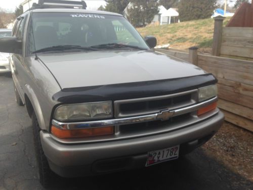 2003 2wd chevrolet blazer ls - md inspected