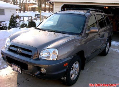 Estate 62,000 mile hyundai santa fe gls suv 2.7l ac pw cd no reserve, must see