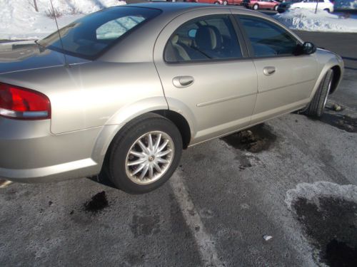 2002 chrysler sebring lx plus sedan 4-door 2.4l