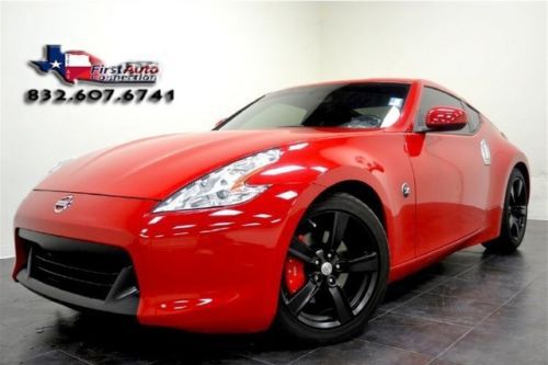 2012 nissan 370z red power everything 13k miles we finance