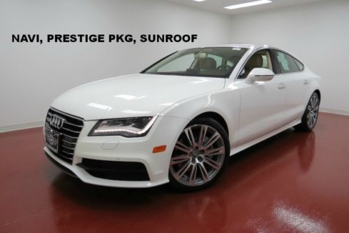 2012 audi a7 3.0 prestige like new navi sunroof 41k