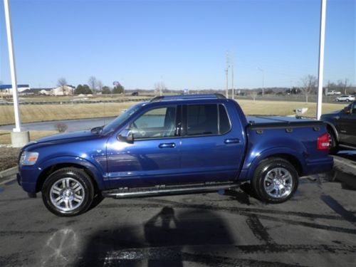 2008 ford explorer sport trac limited 4x4 4.6l v8 dark blue pearl