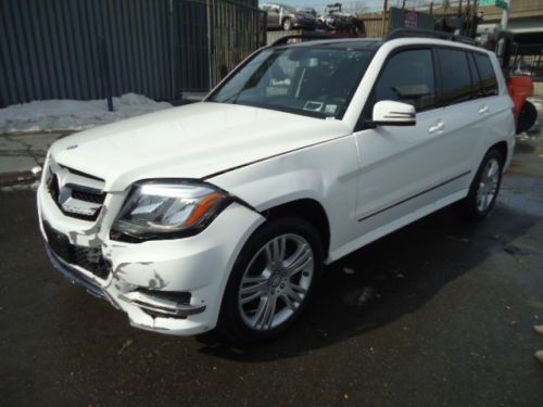 2013 mercedes-benz glk350 4matic awd suv - salvage/repairable