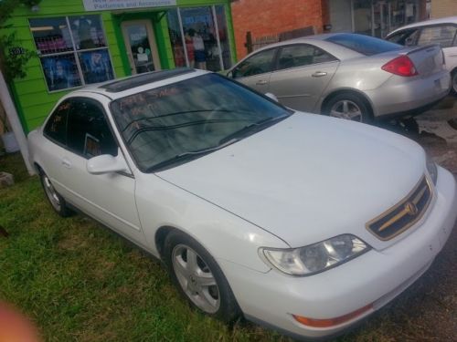 1997 acura 3.0 cl coupe 2d white, houston