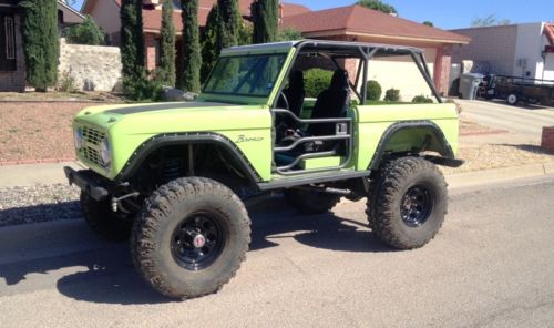 1974 ford bronco 4x4 fuel injected 351 v8 dana 60 front