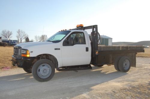 Flatbed 350 450 4x4 manual v10 dually tow work horse utility fuel cell diesel