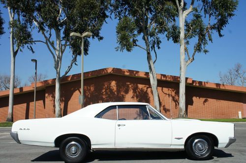 1966 pontiac true gto hardtop phs documented ca factory 4 speed at no reserve