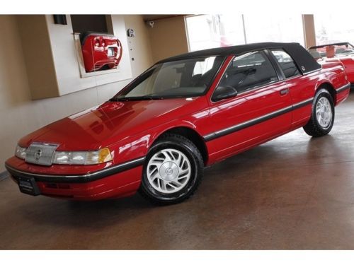 1990 mercury cougar ls automatic 2-door coupe