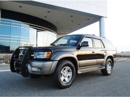 2000 toyota 4runner limited 4x4 black moonroof leather loaded looks great