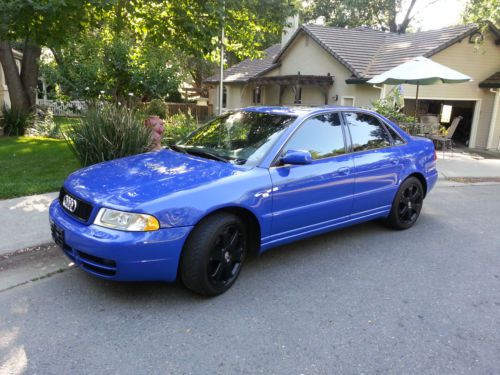 2000 audi s4 nogaro blue wit updated jhm 6 speed transmission!!