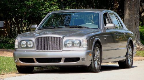 2004 bentley arnage t ultra luxury sedan with 49,000 miles selling no reserve