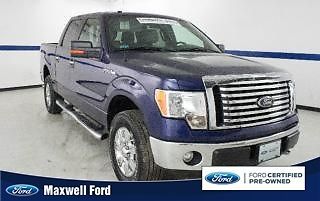 12 f150 crew xlt 4x4 5.0l v8, off road pack, pwr rear slider, bed liner, clean!