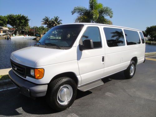 06 ford e350 xl 15 pass*91k*great cond*church-school-business*dual ac*tilt/cruis