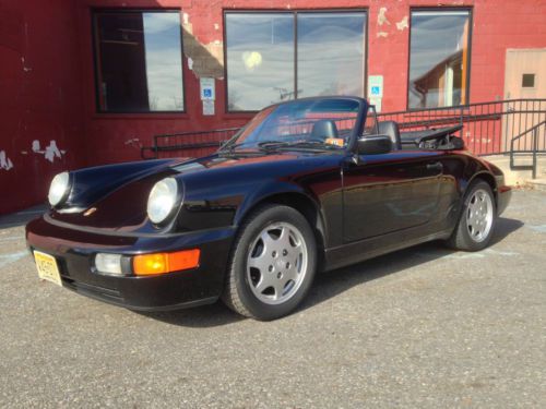 1991 Porsche 911 Carrera 4 Convertible 2-Door 3.6L, image 5