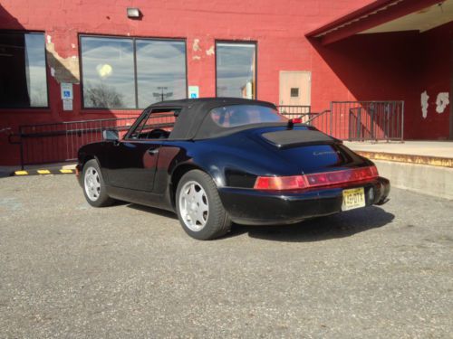 1991 Porsche 911 Carrera 4 Convertible 2-Door 3.6L, image 9