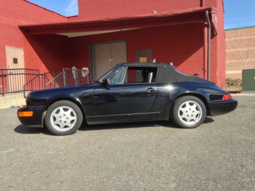 1991 Porsche 911 Carrera 4 Convertible 2-Door 3.6L, image 10