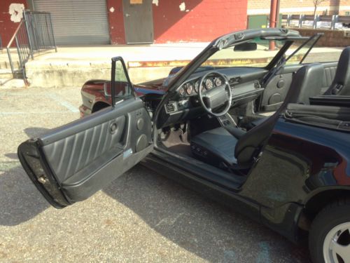 1991 Porsche 911 Carrera 4 Convertible 2-Door 3.6L, image 11
