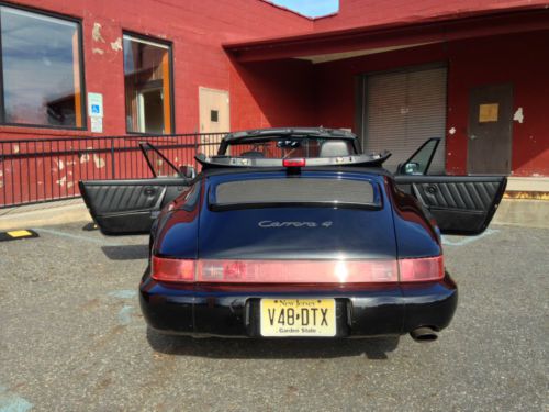 1991 Porsche 911 Carrera 4 Convertible 2-Door 3.6L, image 13
