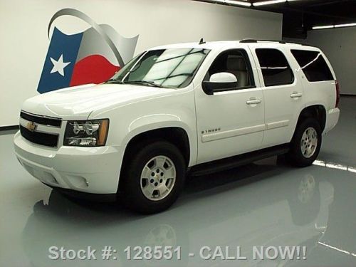 2007 chevy tahoe lt 7-passenger leather dual dvd 73k mi texas direct auto