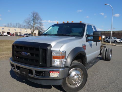 2008 ford f-550 xl exteneded cab dually 7.2l diesel 2wd chassis  no reserve