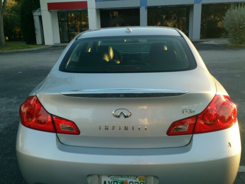 2007 infiniti g35 sedan with navigation and bose audio system