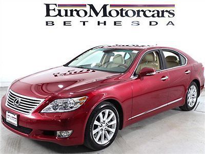 Matador red mica parchment leather 12 navigation 10 ls460 financing low mileage