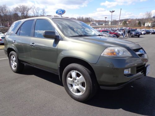 2006 acura mdx 3.5l v6 awd heated leather seats power sunroof 3rd seat video 4wd