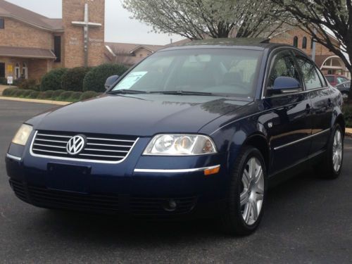 2005 volkswagen passat gls tdi sedan 2.0l turbo diesel, no accidents, no reserve