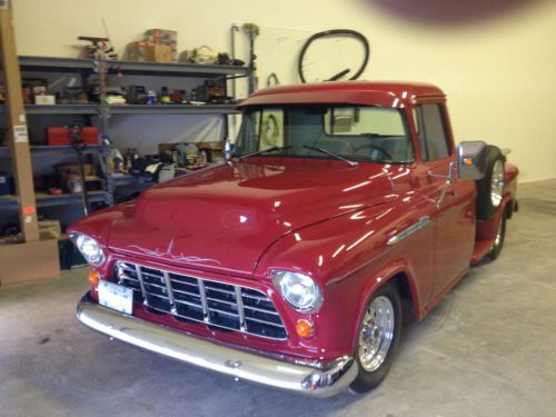 1956 chevy pick-up resto rod,