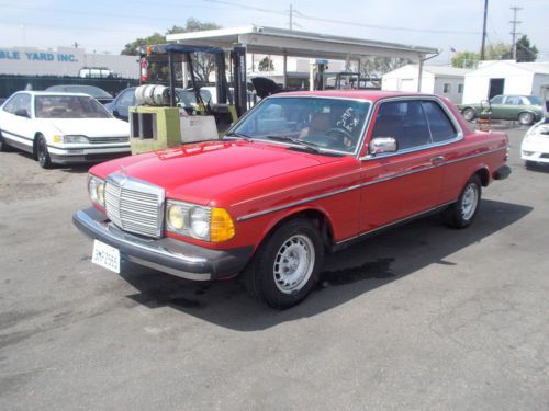 1984 mercedes 300cd, no reserve