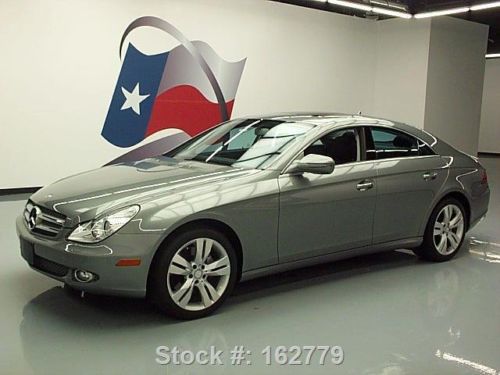 2010 mercedes-benz cls550 p1 sunroof vent seats nav 29k texas direct auto