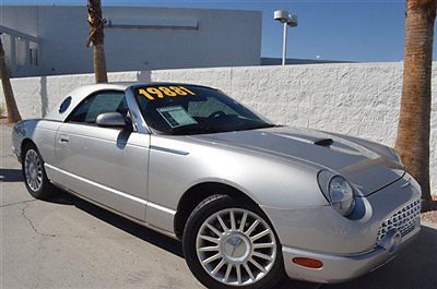 2005 ford thunderbird 50th anniversary convertible