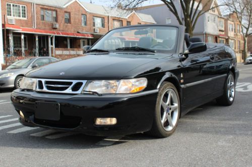 2001 saab 9-3 viggen convertible 2-door turbo low miles clean carfax no reserve