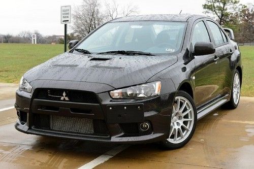 Evo gsr phantom black 2.0l turbo recaro seats large spoiler