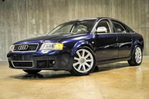 2003 audi rs6 quattro! nav! enhance exhaust! carbon fiber! rare! only 84k miles!