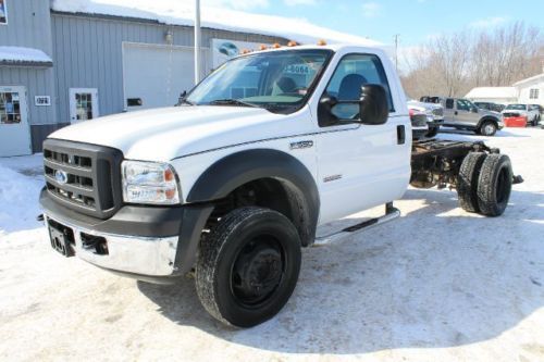 Extra clean low miles! reg cab diesel dually 2 wheel drive air auto cab chassis