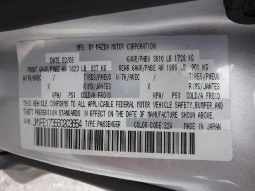 06 Mazda RX-8 Manual Low Miles Extra Clean Rotary Sunroof Xenons 4 Door Coupe, US $8,488.00, image 57