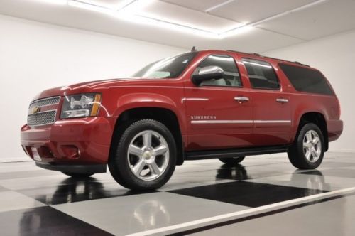 Ltz 4wd navigation heated cooled leather camera 2014 2012 2013 red suburban 4x4