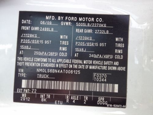 2010 Ford Transit Connect XLT w/92k miles and Great Fuel Economy!, US $11,900.00, image 23