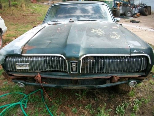 1968 mercury cougar xr-7 4 speed numbers matching car ~no reserve~