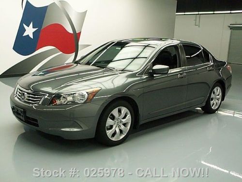 2010 honda accord ex-l sedan sunroof htd leather 72k mi texas direct auto