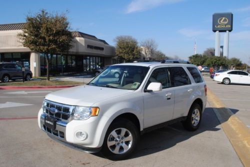 2010 ford escape limited heated leather sunroof cd one owner